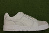 Unisex Slipstream Premium Sneaker - Frosted Ivory Leather/Suede Side View