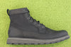 Mens Madson Field Boot - Black Leather/Canvas Side View