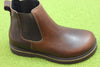 Men's Highwood Boot - Chocolate Leather Sdie Angle View