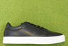 Mens Paul Sneaker - Black Leather Side View