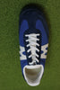 Unisex Mestari Sneaker - Blue/White Nylon/Suede/Leather Top View