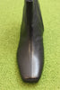 Women's Mona Zip Boot - Black Leather Top View