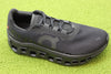 Mens Cloudmonster Runner - All Black Synthetic/Mesh Side Angle View