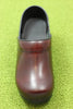 Women's Cabrio Clog - Burgundy Leather Top View