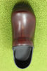 Women's Cabrio Clog - Burgundy Leather Top View