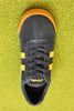 Men's Harrier Sneaker - Navy/Pollen Suede/Leather Top View