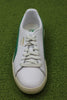 Unisex Clyde Base Sneaker - White/Green Leather/Suede Top View