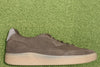 Men's Rally Ace Sneaker -  Khaki Suede Side View
