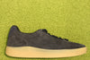 Men's Rally Ace Sneaker -  Navy Suede Side View