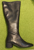 Women's Livia Tall Boot - Black Leather Side View