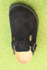 Women's Boston Chunky Clog - Black Suede Top View