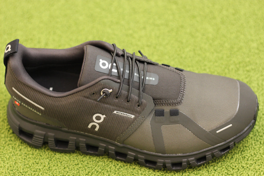 Mens Cloud6 Waterproof Sneaker - Thorn/Black Mesh/Synthetic Side Angle View