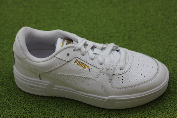 Unisex CA Pro Classic Sneaker - White Leather Side Angle View