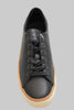 Mens Bradley Welt -  Black Leather Front View 