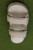 Womens Lisa Sandal - Ivory Leather Top View
