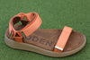 Womens Line Sandal - Tiger Textile Side Angle View