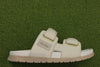 Womens Lisa Sandal - Ivory Leather Side View