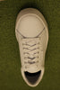 Mens Cyprus WP Sneaker - White Leather Top View