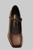 Women's Christopher Mary Jane -Maroon Calf Top View