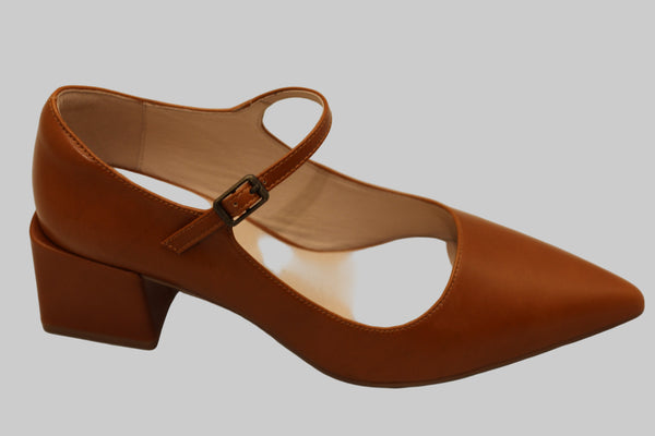 Women's Bond Mary Jane - Whiskey Calf Side Angle View