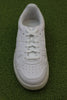 Womens Japan S Sneaker - White/White Leather Top View