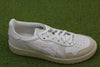 Unisex Japan S Sneaker - White/Beige Leather Side Angle View