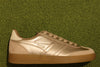 Women's Viper Sneaker - Gold/Gum Leather/Suede Top View