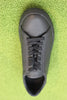 Unisex Bradley Low Sneaker -  Triple Black Leather Top View