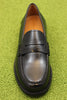 Womens Linn Loafer - Black Leather Top View