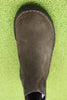 Men's Desert Chelsea Boot - Dark Brown Suede Top View