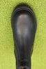 Men's Newford Chelsea Boot - Black Leather Top View