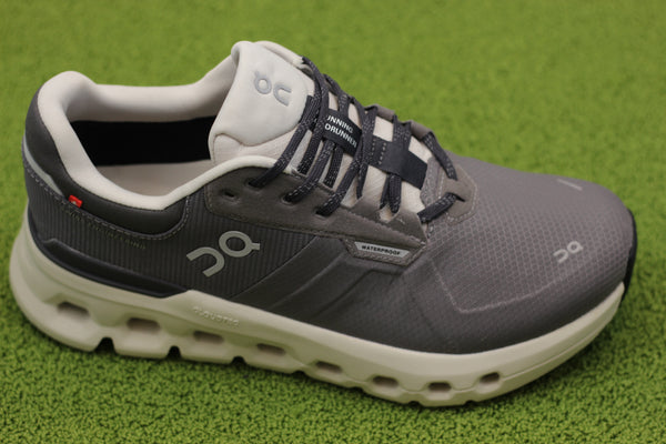 Men's Cloudrunner Waterproof Sneaker -Eclipse/Eclipse Side Angle View