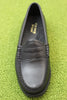 Women's Whitney Easy Weejun Loafer - Black Leather Top View