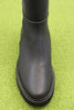 Women's Ethereal Boot - Black Leather Top View