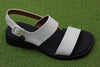 Women's Dana Sandal - Houston Leather Side Angle View