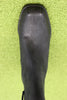 Women's Action Boot - Black Leather Top View