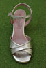 Women's Ilaria Sandal - Platino Leather Top View