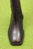 Women's Blanca Tall Boot - Chocolate Leather Top View