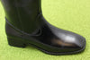 Women's Tame Tall Boot - Black Leather side angle view