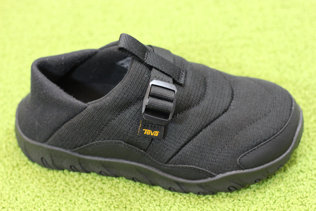 Women's Reember Camp - Black Nylon side angle view