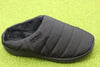 Unisex Nannen Slipper - Black Nylon Side Angle View