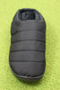 Unisex Nannen Slipper - Black Nylon Top View