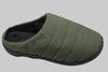 Unisex Nannen Slipper - Khaki Nylon Side Angle View