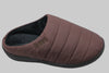 Unisex FallWinter Slipper - Cocoa Nylon Side Angle View