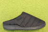 Unisex Nannen Slipper - Black Nylon Side View