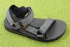 Men's Universal Trail Sandal- Grey Nylon Side Angle View