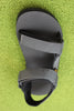 Men's Universal Trail Sandal- Grey Nylon Top View