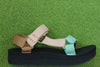 Women's Midform Universal Sandal- Clay Multi Nylon Side View