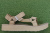 Women's Mid Universal Sandal- Sand Leather Side View