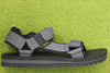 Men's Universal Trail Sandal- Grey Nylon Side View